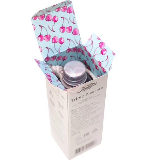 Эликсир для орального секса Juleju Triple Pleasure Горячая вишня 130 г фото 5