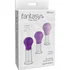 Вакуумные присоски Nipple Enhancer Set фиолетовые фото 2