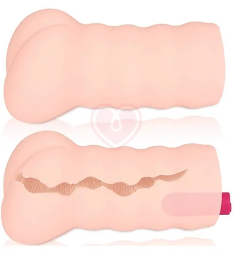 Мастурбатор анус с реалистичным рельефом Kokos Tong-ggo Auto с вибрацией фото 4