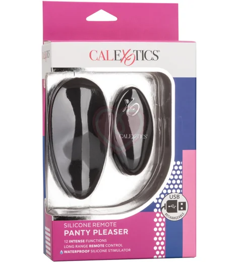 Вибратор для клитора с пультом Panty Pleaser черный фото 3