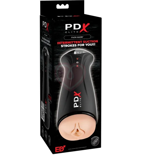 Автоматический мастурбатор с вибрацией и функцией прерывистого вакуума Fuck-Gasm телесный фото 5