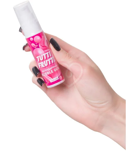 Съедобный лубрикант для орального секса Tutti Frutti OraLove бабл гам 30 г фото 3