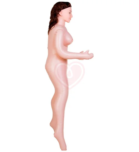 Надувная кукла учительница с двумя отверстиями Dolls-X by Toyfa Ms Melanie шатенка фото 5