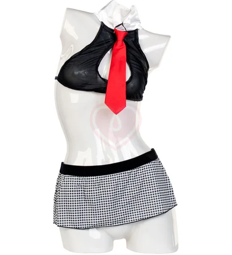 Надувная кукла учительница с двумя отверстиями Dolls-X by Toyfa Ms Melanie шатенка фото 11