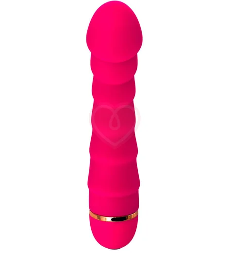 Вибратор с рёбрышками A-Toys by Toyfa Folly розовый фото 3