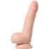 Реалистичный вибратор на присоске с пультом RealStick Elite Vibro 18 см телесный фото 3