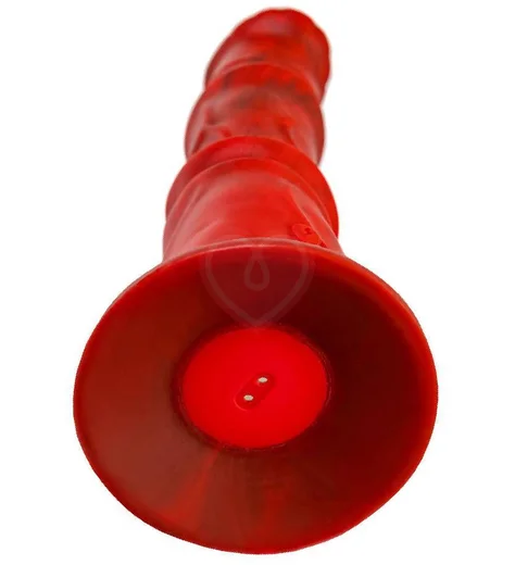 Вибратор на присоске Toyfa Black&Red Monster Rex чёрно-красный фото 4