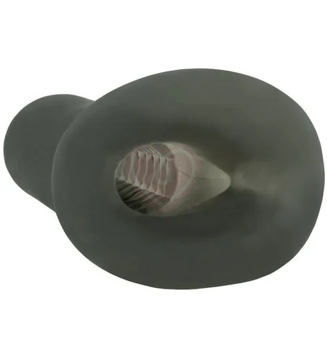 Насадка-удлинитель с отверстием для мошонки Lola Games Super Hero Striker чёрная фото 7