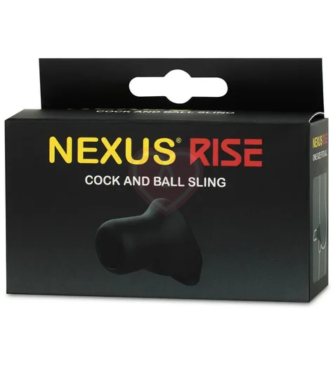 Широкое эрекционное кольцо Nexus Rise чёрное фото 3