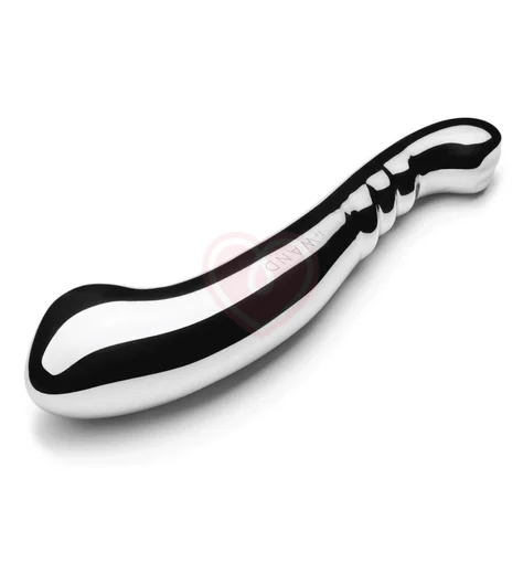 Большой тяжёлый фаллоимитатор из стали Le Wand Contour фото 4