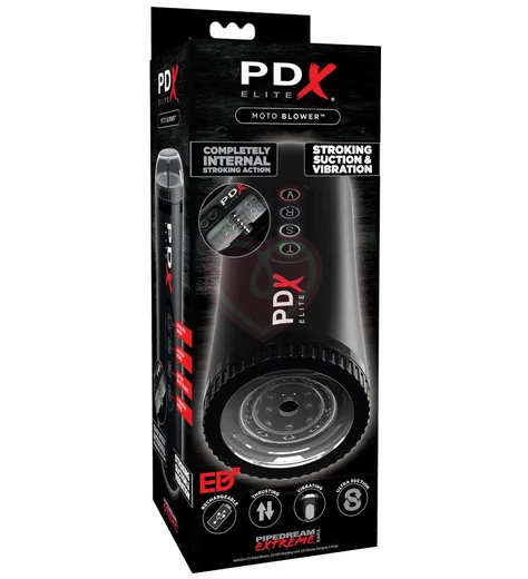 Автоматический мастурбатор PDX Elite Moto Blower с 3 функциями фото 5