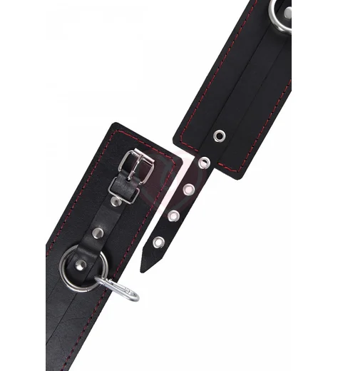 Бандажный набор с 4 точками фиксации Pecado BDSM черный фото 7