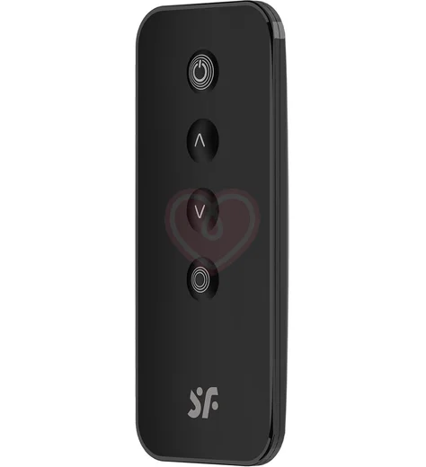 Виброяйцо Satisfyer Ribbed Petal с дистанционным управлением чёрное фото 3