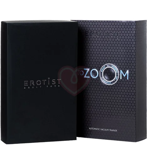 Вакуумный тренажёр для увеличения члена Erotist Adult Toys ToZoom чёрный фото 5