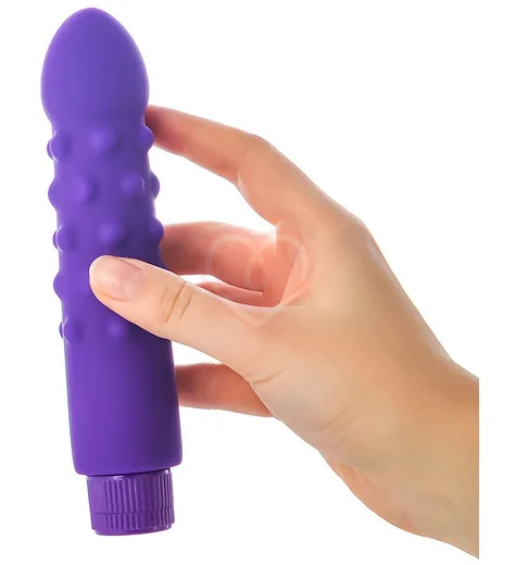 Вибратор с пупырышками A-Toys by Toyfa Dowk фиолетовый фото 8