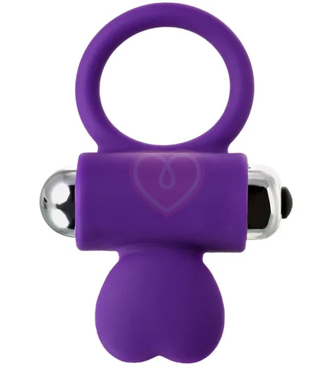 Кольцо с ресничками Jos Pery фиолетовое фото 5