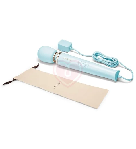 Проводной вибромассажёр Le Wand Plug-In голубой фото 4