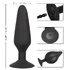Расширяющаяся анальная пробка Silicone Inflatable Plug XL фото 4
