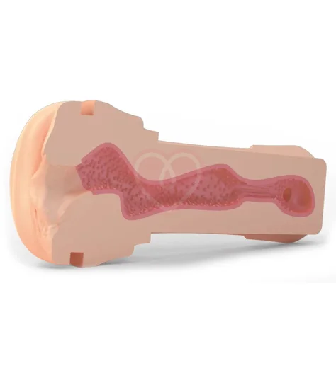 Внутренняя вставка для мастурбатора Mystim Oh Push Me Vagina вагина фото 2