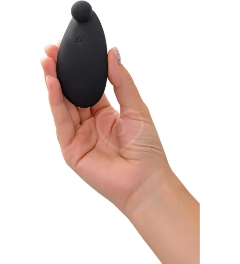 Точечный клиторальный стимулятор Satisfyer Spot On 2 чёрный фото 4