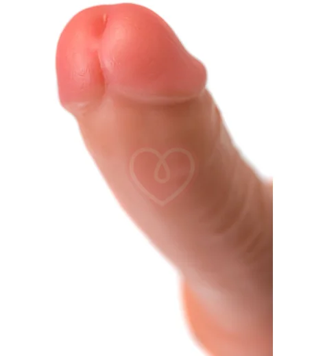 Реалистичный фаллоимитатор на присоске RealStick Caliber 18-4 телесный фото 2