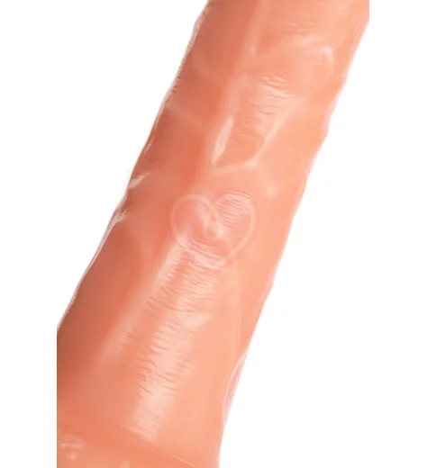Реалистичный фаллоимитатор на присоске RealStick Caliber 18-4 телесный фото 7