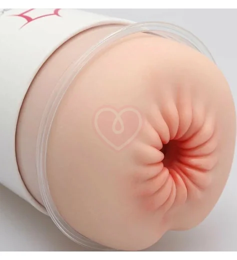 Мастурбатор попка в стакане Naked Factory A-03 телесный фото 4