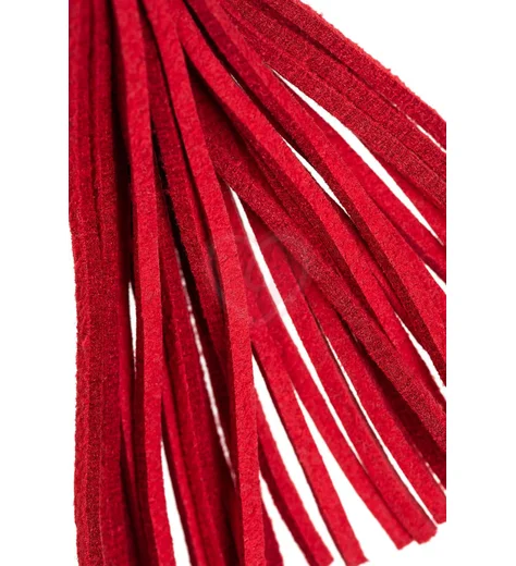 Зажимы на соски с кисточками из замши Pecado Прищепки красные фото 3