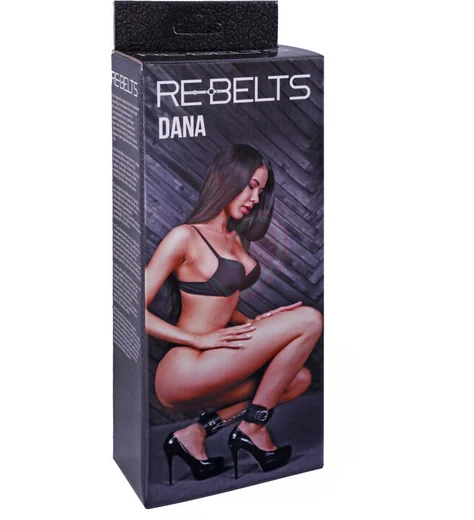 Поножи Rebelts Dana Black чёрные фото 3