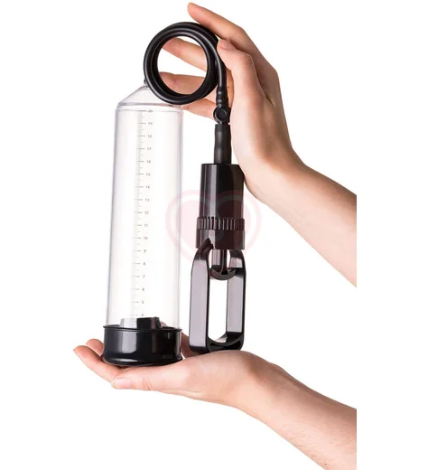 Помпа для члена с 3 эрекционными кольцами A-Toys by Toyfa Onyx прозрачная фото 4