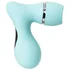 Вакуумный стимулятор клитора с язычком Jos Dingo бирюзовый фото 6