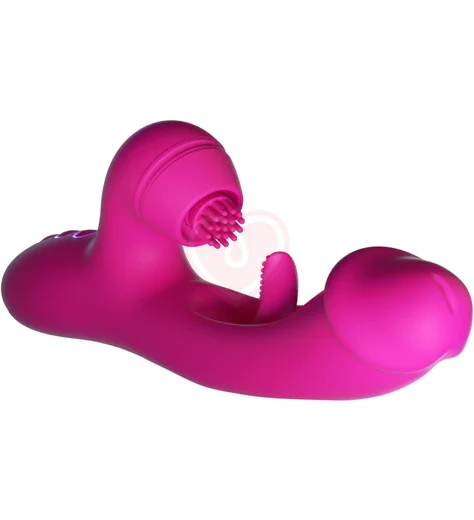 Вибратор-кролик Amovibe G Spot Ultra со стимуляцией зоны G розовый фото 3