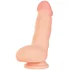 Реалистичный вибратор на присоске с пультом RealStick Elite Gerard телесный фото 2