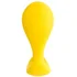 Анальная пробка ToDo Blob жёлтая фото 3