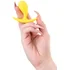 Анальная пробка ToDo Blob жёлтая фото 4