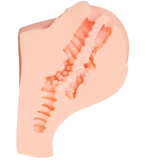 Мастурбатор вагина и попка Juicy Pussy Paula телесный фото 6