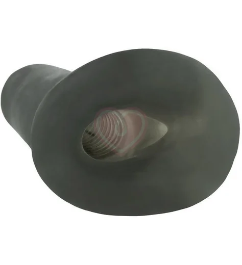 Насадка удлинитель с отверстием для мошонки Lola Games Super Hero Titan чёрный фото 7