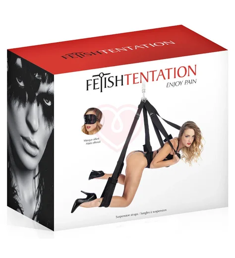 Секс-качели для подвеса Fetish Tentation с маской в комплекте фото 4