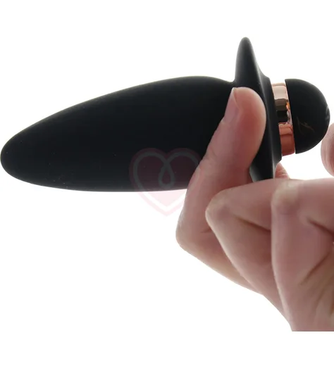 Анальная вибропробка Fredericks черная фото 3