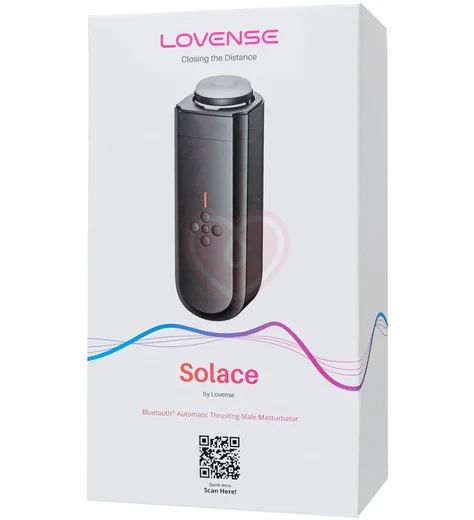 Мастурбатор с управлением через приложение Lovense Solace чёрный фото 6