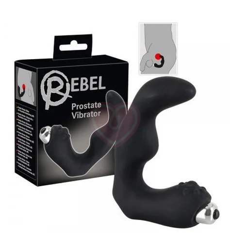 Вибростимулятор простаты Rebel Prostate Vibe чёрный фото 2