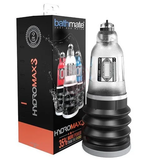 Гидропомпа Bathmate Hydromax3 прозрачная фото 3