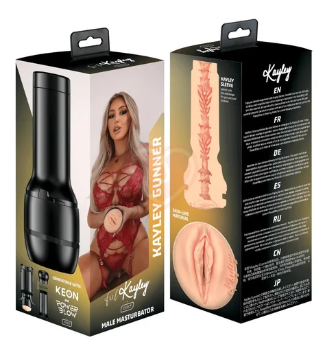 Мастурбатор Kiiroo Feel Kayley Gunner копия вагины фото 3