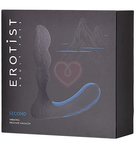 Стимулятор простаты с вибрацией Erotist Second чёрный фото 6