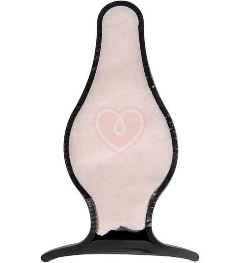 Анальная пробка в виде масти пики Erotist Spade L чёрная фото 2