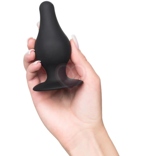 Анальная пробка в виде масти пики Erotist Spade L чёрная фото 3