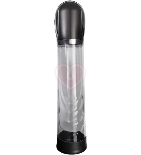 Автоматическая помпа для увеличения члена Sexus Men Expert Ivar чёрная фото 3