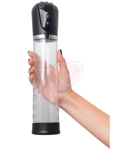 Автоматическая помпа для увеличения члена Sexus Men Expert Ivar чёрная фото 4