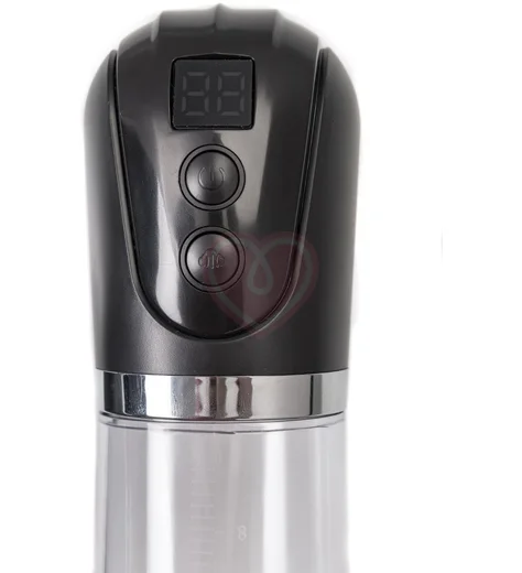 Автоматическая помпа для увеличения члена Sexus Men Expert Ivar чёрная фото 5