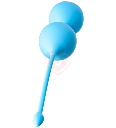 Вагинальные шарики со смещённым центром тяжести A-Toys by Toyfa Trot голубые фото 3